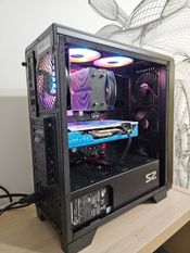 Žaidimų / darbo kompiuteris Intel 7th 16gb ram Rx580 8gb 256gb+500gb