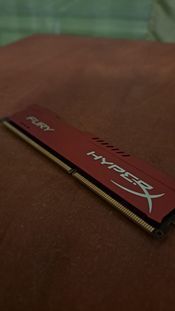 Kingston HyperX Fury Red 8 GB (2 x 4 GB) DDR3-1866 Red / Silver PC RAM
