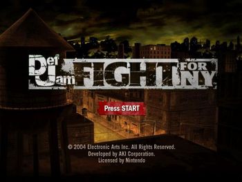 Def Jam: Fight for NY PlayStation 2