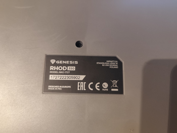Klaviatūra Genesis Rhod 350 RGB (NKG- 1729)