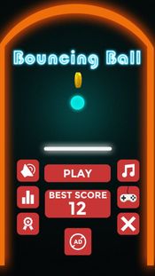 Glow Ball : Bouncy wall