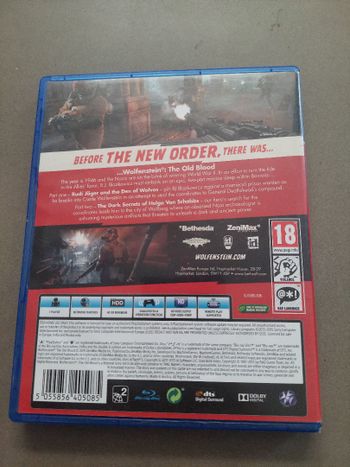 Wolfenstein: The Old Blood PlayStation 4