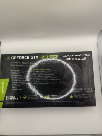 Gainward GeForce GTX 1650 G5 4 GB 1485-1725 Mhz PCIe x16 GPU
