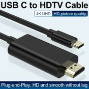 USB-C į to HDMI laidas Ilgis: 1,83 m 