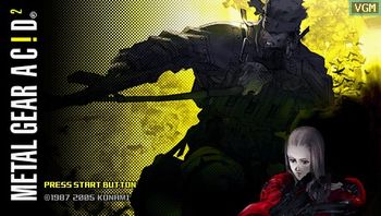 Metal Gear Acid 2 PSP