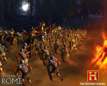 The History Channel: The Great Battles of Rome PSP