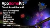 AppGameKit Classic - Giant Asset Pack 1 (DLC) (PC) Steam Key GLOBAL