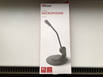 Mikrofonas Trust 21674, juoda