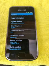 Samsung I9001 Galaxy S Plus 8GB Black