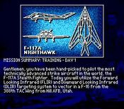 Redeem F-117 Night Storm SEGA Mega Drive