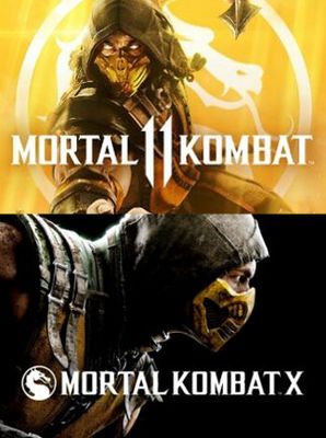 Mortal Kombat 11 and Mortal Kombat X cover