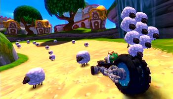 Skylanders SuperChargers Racing Wii