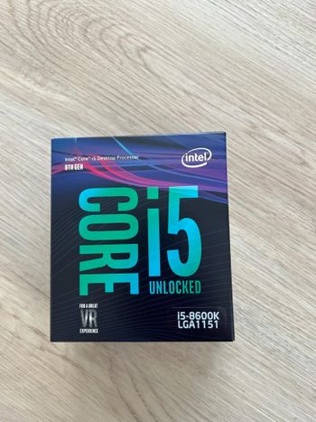 Intel Core i5-8600K 3.6-4.3 GHz LGA1151 6-Core CPU