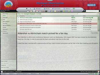 Football Manager 2008 Xbox 360
