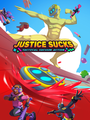 JUSTICE SUCKS: Tactical Vacuum Action game cover