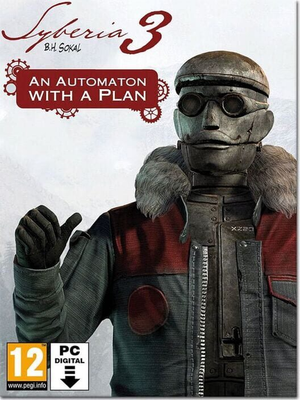 Syberia 3 and An Automaton with a Plan DLC cover