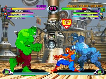 Marvel vs. Capcom 2: New Age of Heroes Dreamcast