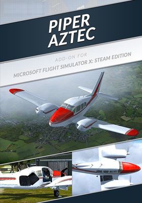 Microsoft Flight Simulator X: Steam Edition - Piper Aztec Add-On cover
