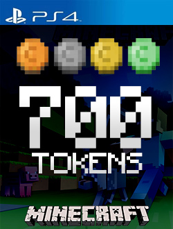 Minecraft: 700 Tokens (PS4) cover
