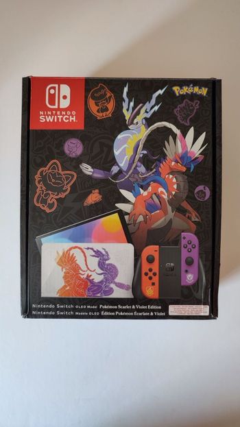 Pack Nintendo Switch Oled Ed. Pokemon Escarlata y Purpura