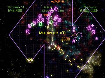 Geometry Wars: Galaxies Wii