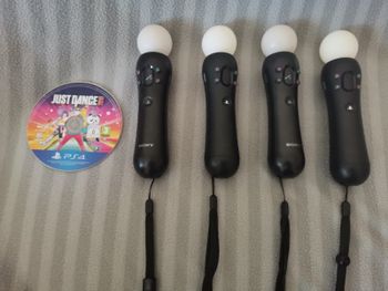 MANDOS PS4 MOVE VR NUEVOS + Juego Just Dance for sale
