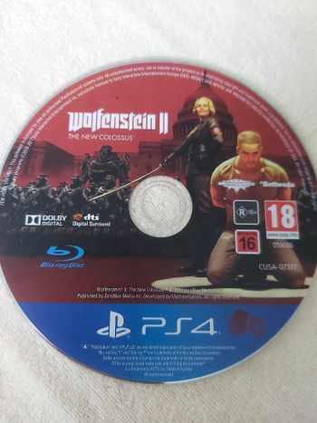 Wolfenstein 2: The New Colossus PlayStation 4