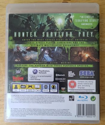 Aliens vs. Predator (2010) PlayStation 3