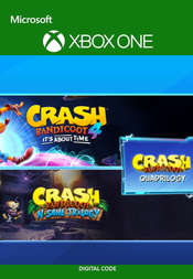 Buy Crash Bandicoot - Quadrilogy Bundle XBOX LIVE Key EUROPE