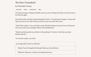 The Hero Unmasked!