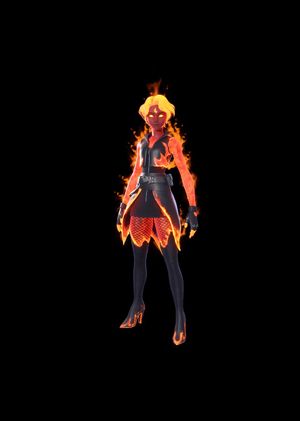 Fortnite - Lady Flamespark Outfit (DLC) Epic Games Key GLOBAL
