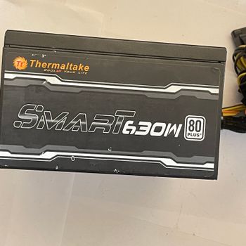 THERMALTAKE SP-630P 630W GPU 2x8 CPU 1x8 PSU maitinimo blokas PC Power supply maitekas maitblokis