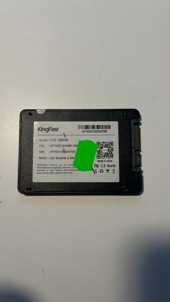 Kingston KC600 256 GB SSD Storage