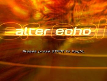 Alter Echo PlayStation 2
