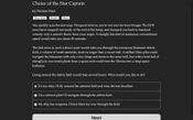 Choice of the Star Captain