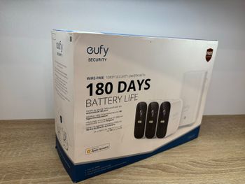 Naujas 3 lauko kamerų komplektas EUFY 2C