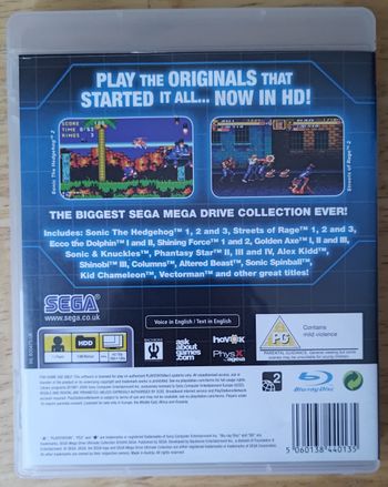 SEGA Mega Drive: Ultimate Collection PlayStation 3