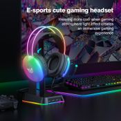 Redeem Onikuma X25 RGB gaming headphones (žaidimų ausinės)