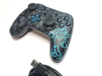 Get PowerA 1506377-01 Wired Controller Crash Bandicoot for Nintendo Switch (Black)