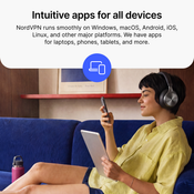 Redeem NordVPN Standard - 2 Year - 10 Devices (PC/MAC/Mobile) VPN & Cybersecurity Software Subscription Key UNITED STATES