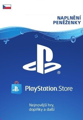 PlayStation Network Card 445 CZK (CZ) PSN código de CZECH REPUBLIC