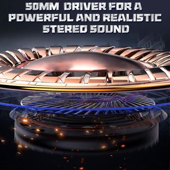  Onikuma K19 Camo White gaming headphones (žaidimų ausinės)