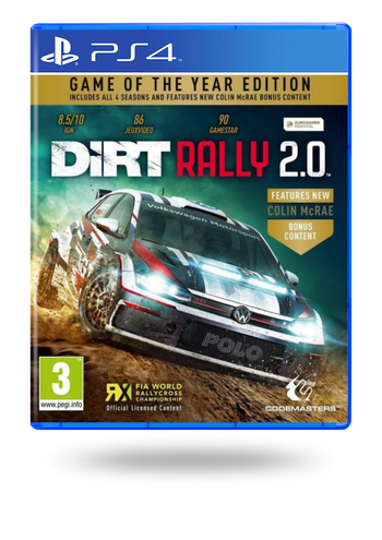 DiRT Rally 2.0 Game of the Year Edition PlayStation 4