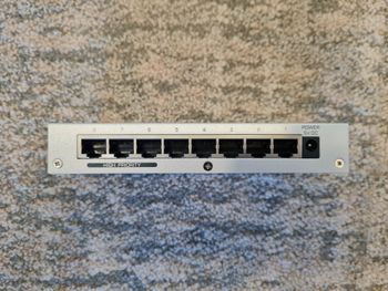 Zyxel ES-108A V2 8 jungčių (port) 100mbps komutatorius - switch