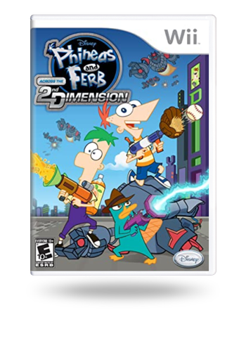 Phineas and Ferb: Across the Second Dimension Wii