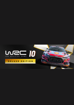 WRC 10 FIA World Rally Championship Deluxe Edition game cover