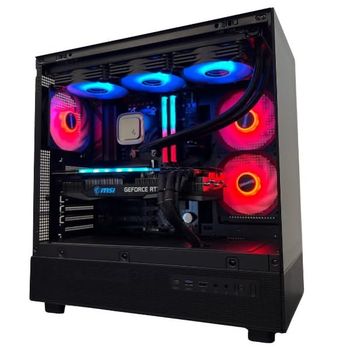Galingas Juodas Kompiuteris su RTX 3080 Ti ir Ryzen 5 9600x for sale