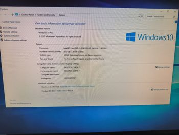 I3-3240/8gb/120 for sale