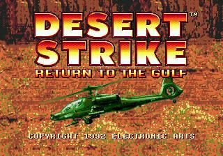Desert Strike SEGA Mega Drive