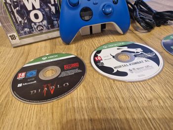 Xbox One S +žaidimai  for sale